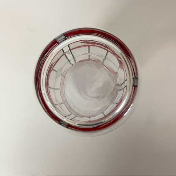 Coca-Cola Vintage Frosted Stained Tiffany Style Coke 16oz Glass‎ - Picture 5 of 5